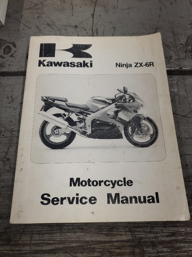 Kawasaki 1998 factory - zx-6r,