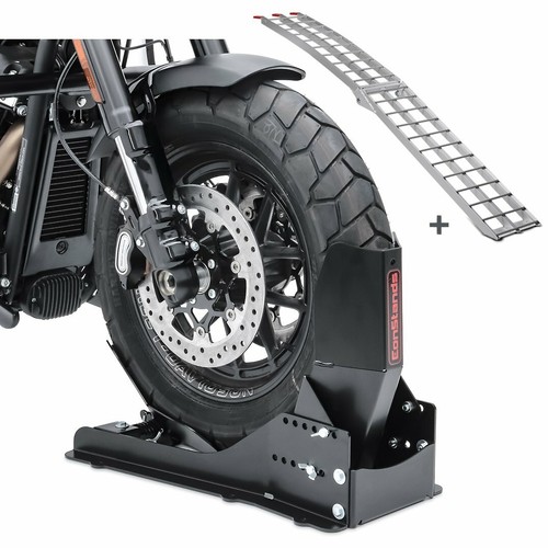 Set wheel chock loading ramp - wheel, +