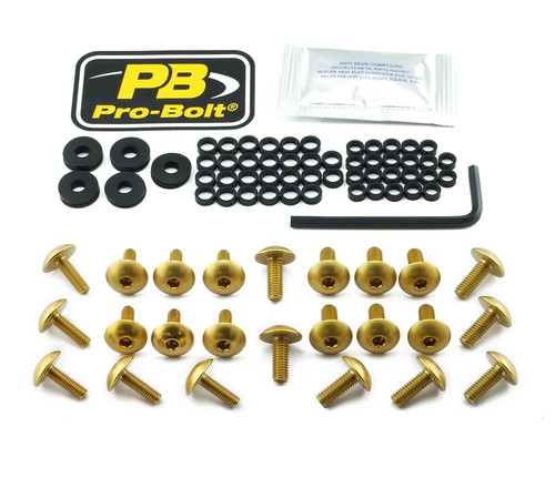 Pro bolt fairing kaw gold - kt,