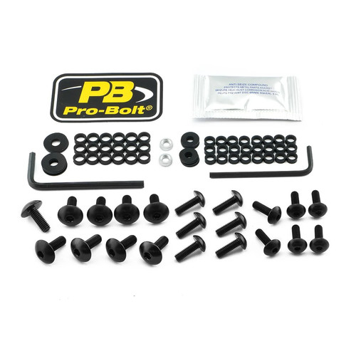 Pro bolt fairing - kt, black