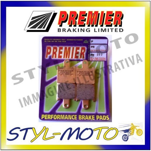 Sintered front brake pads - front,