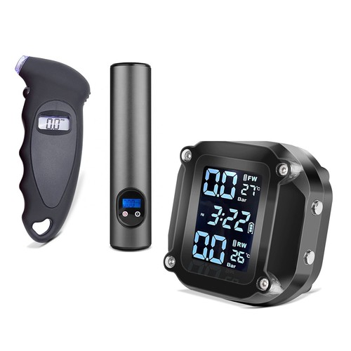 Tyre pressure gauge set for - pressure,