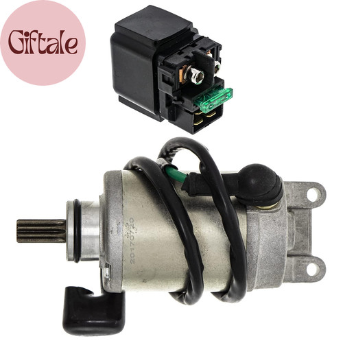 Starter motor solenoid kit for - motor,